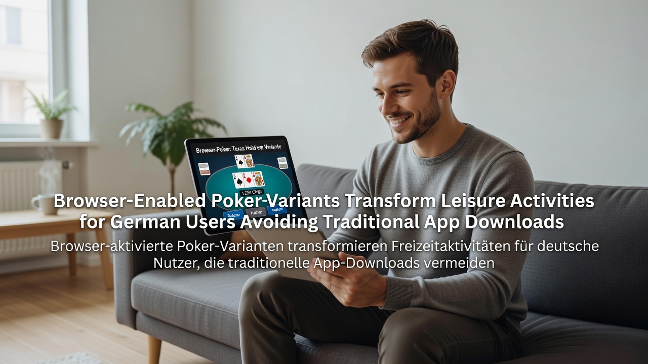 Browserbasierte Poker-Varianten auf deutschen Smartphones ohne App-Installation