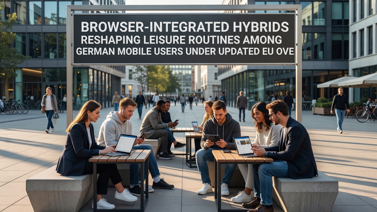 Deutsche Nutzer bei der Interaktion mit hybriden Browserlösungen