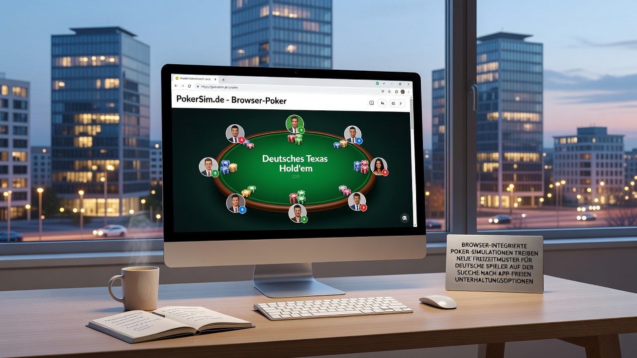 Browserintegrierte Pokersimulationen auf deutschen Geräten ohne App-Installation