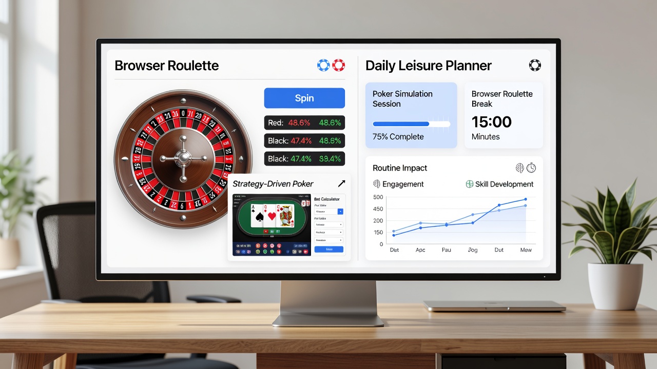 Strategiegetriebene Pokersimulationen und Roulette-Hybride in deutschen no-download Umgebungen