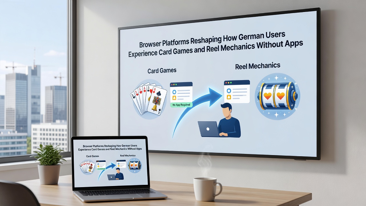 Deutsche Nutzer nutzen browserbasierte Kartenspiele und Reel-Mechaniken auf mobilen Geräten ohne App-Installationen