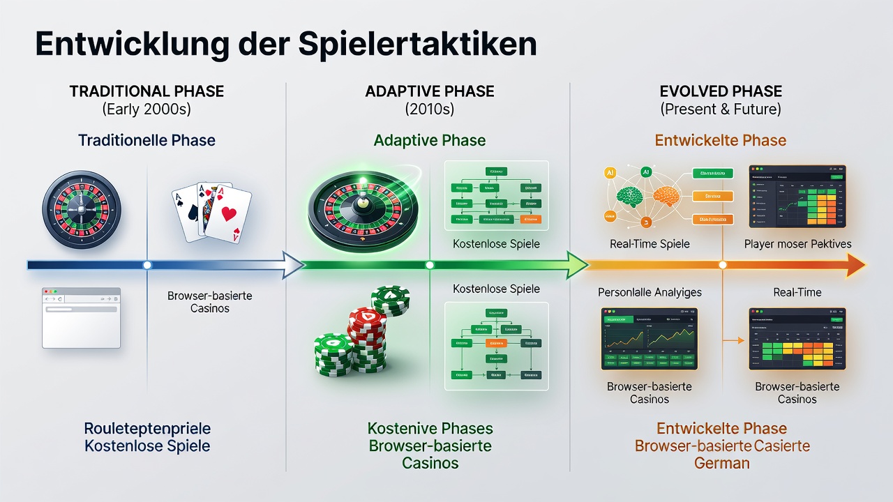 Poker-Tische in browserbasierten Casinos mit Fokus auf Taktikwechsel deutscher Nutzer