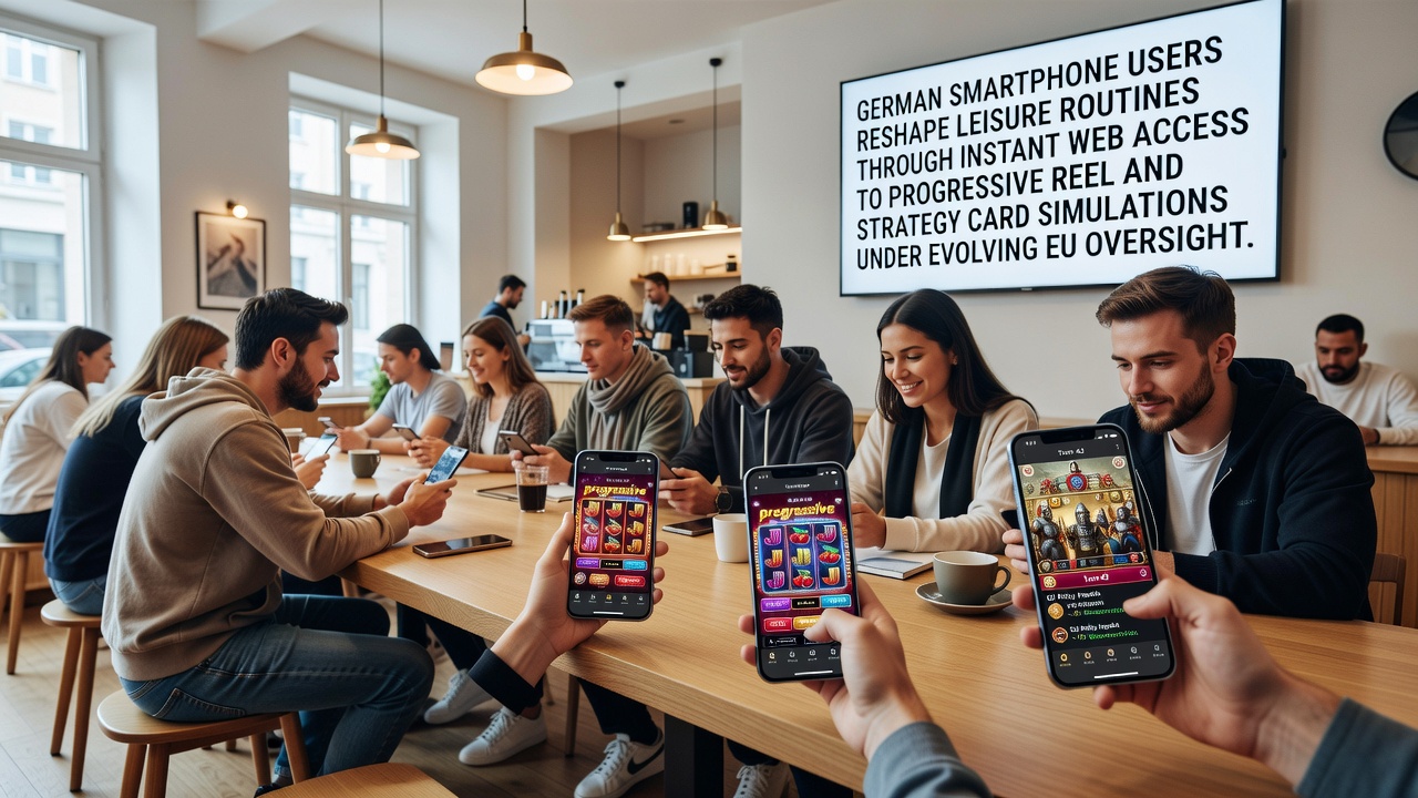 Deutsche Smartphone-Nutzer integrieren browserbasierte Walzen- und Kartensimulationen in ihren Alltag unter aktualisierten EU-Vorschriften