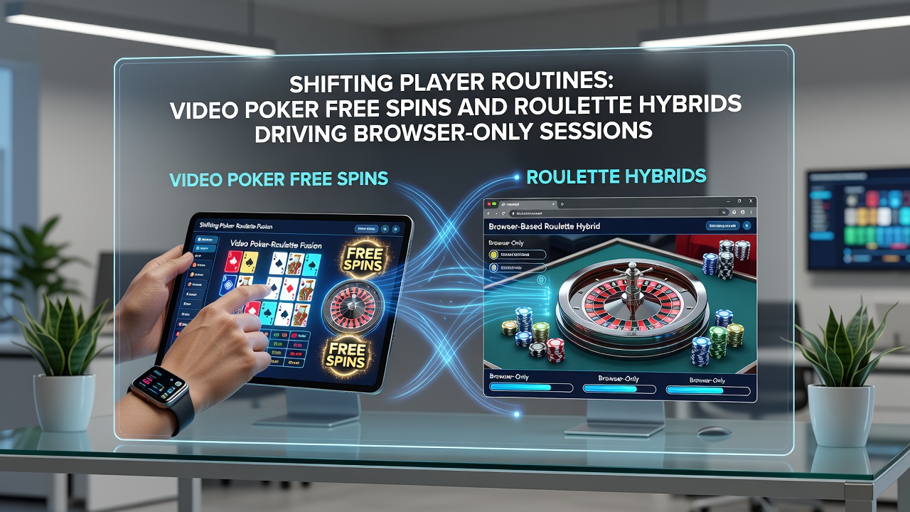 Darstellung von Nutzerstatistiken zu browser-only Sessions mit hybriden Casino-Spielen auf mobilen Geräten